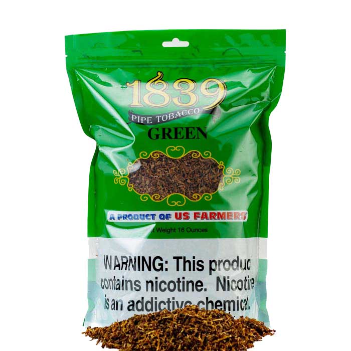 1839 Pipe Tobacco 1 lb (16oz) - Green