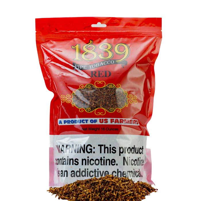 1839 Pipe Tobacco 1 lb (16oz) - Red