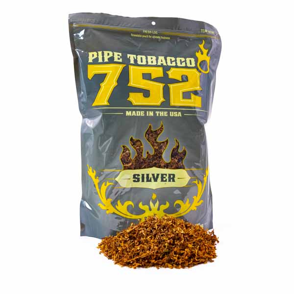 752 Pipe Tobacco 1 lb (16oz) - Silver