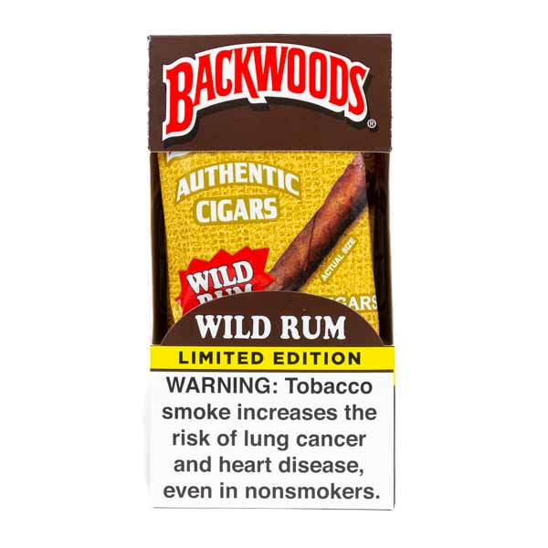 Backwoods Cigars - 5 pack - Wild Rum
