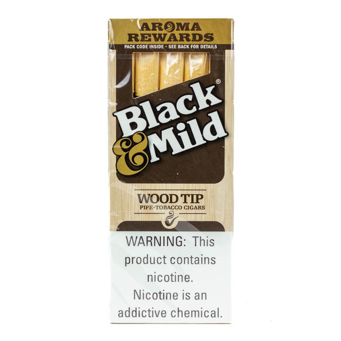 Black and Mild 5 Pack - Wood Tip - Original