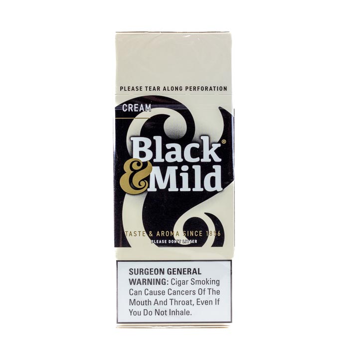 Black and Mild 25 ct. Upright - Cream