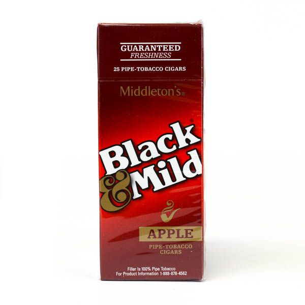 Black and Mild 25 ct. Upright - Apple