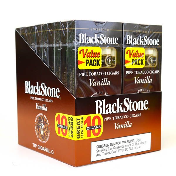 Blackstone Cigarillos 10 Pack - Mild Vanilla