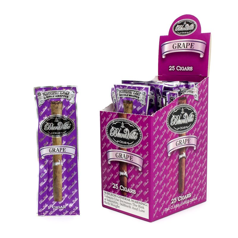 BluntVille Cigar Singles - Grape