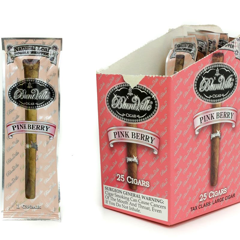 BluntVille Cigar Singles - Pinkberry