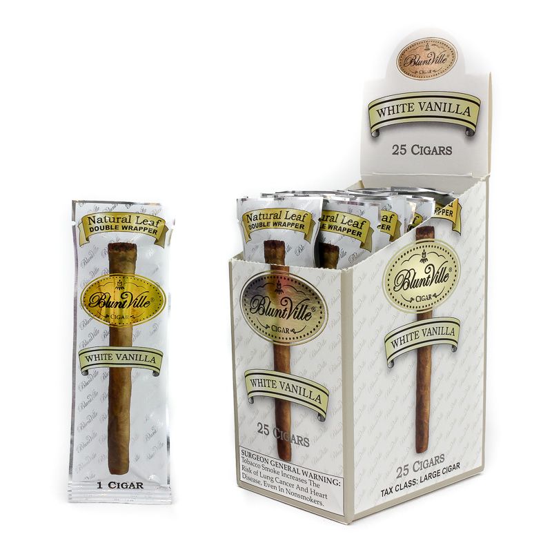 BluntVille Cigar Singles - White Vanilla