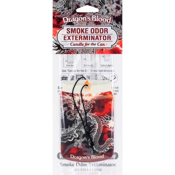 Candle for the Car Air Freshener - Dragon's Blood