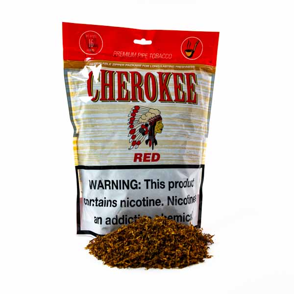 Cherokee Pipe Tobacco 1 lb (16oz) - Red