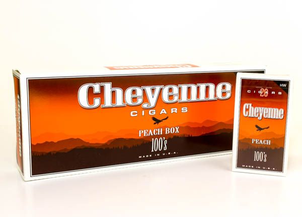 Cheyenne Heavy Weight Filtered Cigars - Pack - Peach