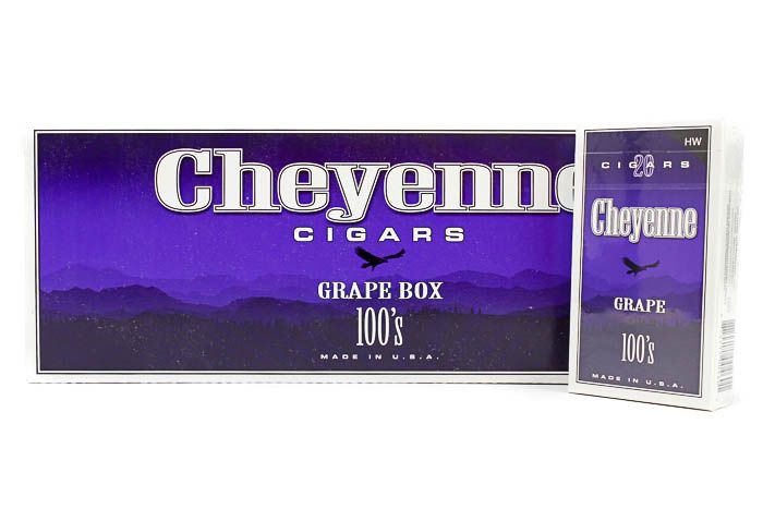 Cheyenne Heavy Weight Filtered Cigars - Pack - Grape