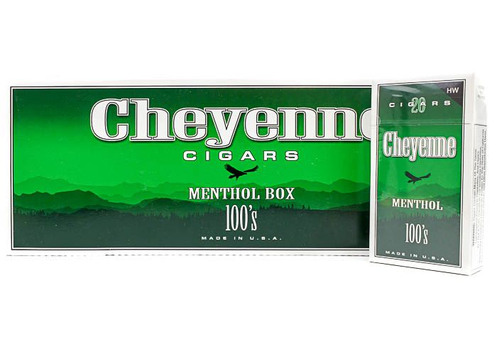 Cheyenne Heavy Weight Filtered Cigars - Pack - Menthol