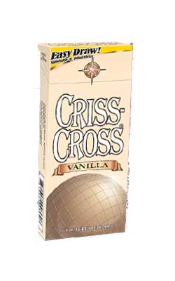Criss Cross Filtered Cigars - Pack - Vanilla