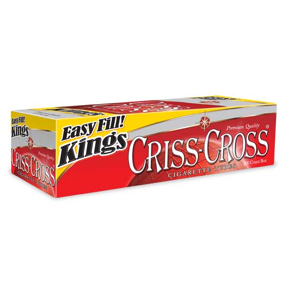 Criss Cross tubes 200 ct - Red King