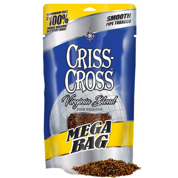 Criss Cross Virginia Blend Pipe Tobacco 1 lb (16oz) - Smooth