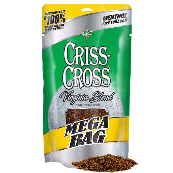 Criss Cross Virginia Blend Pipe Tobacco 1 lb (16oz) - Menthol