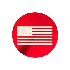 American Flag 4pc Grinder - Red