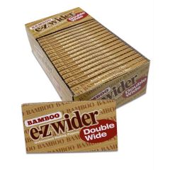 EZ Wider Rolling Papers - Bamboo Double Wide
