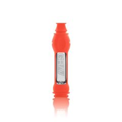 GRAV 16mm Octo-Taster w/ Silicone Skin - Scarlet Orange