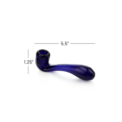 GRAV 5.5 Inch Classic Sherlock - Blue Dimensions