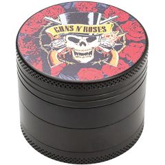 Guns N' Roses 4pc Skull & Pistol Grinder