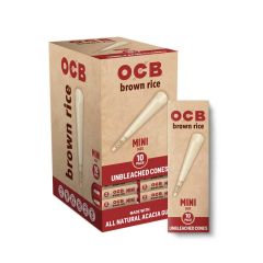 OCB Brown Rice Cones - 10ct - Mini