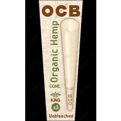 OCB Organic Hemp Cones - 3ct - King
