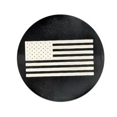 American Flag 4pc Grinder - Black