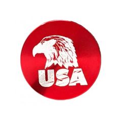 USA Eagle 4pc Grinder - Red