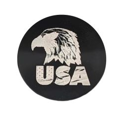 USA Eagle 4pc Grinder - Black