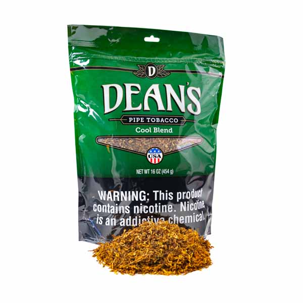 Dean's Pipe Tobacco 1 lb (16oz) - Cool