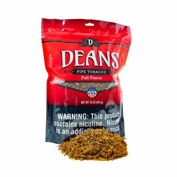 Dean's Pipe Tobacco 1 lb (16oz) - Full Flavor