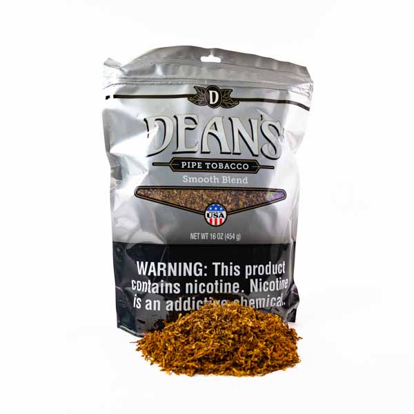 Dean's Pipe Tobacco 1 lb (16oz) - Smooth