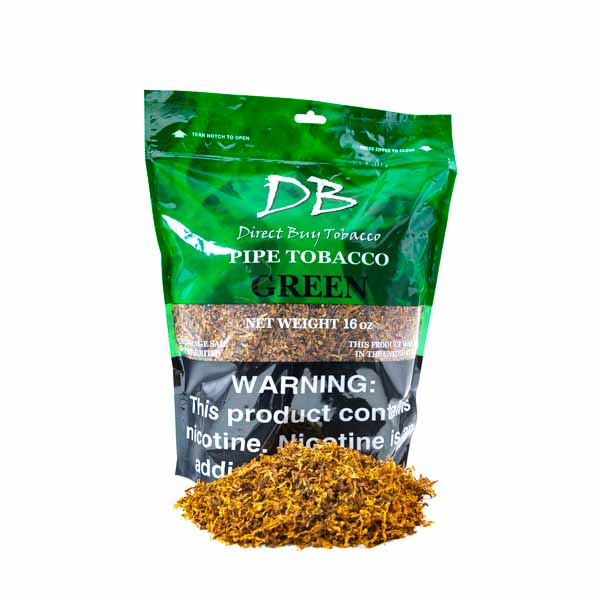 Direct Buy Pipe Tobacco 1 lb (16oz) - Green