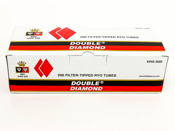 Double Diamond tubes 200 ct - Red King