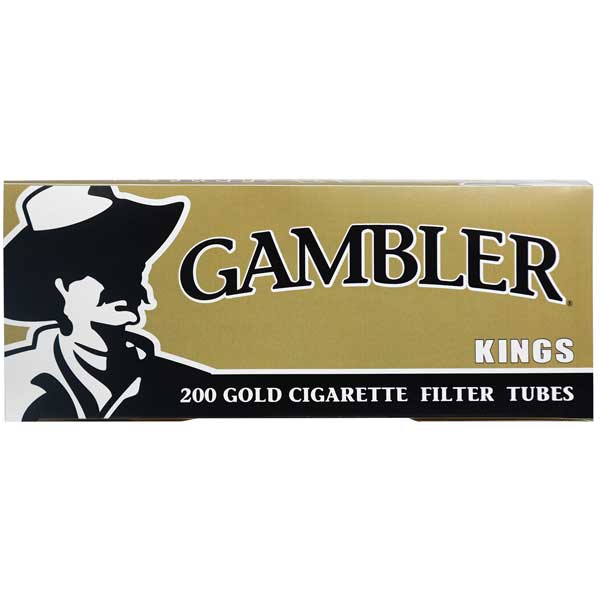 Gambler tubes 200 ct. Gold King