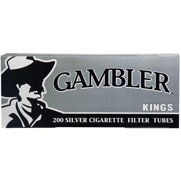 Gambler tubes 200 ct. Silver King