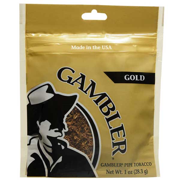 Gambler Pipe Tobacco 1 oz - Gold