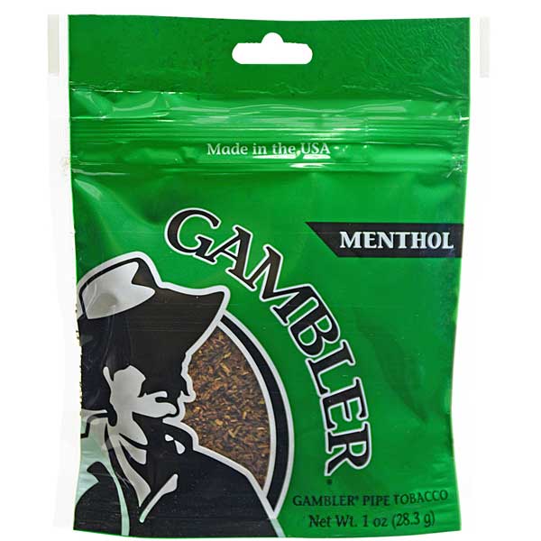 Gambler Pipe Tobacco 1 oz - Menthol