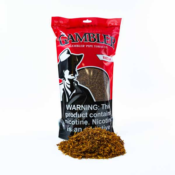 Gambler Pipe Tobacco 1 lb (16oz) - Regular