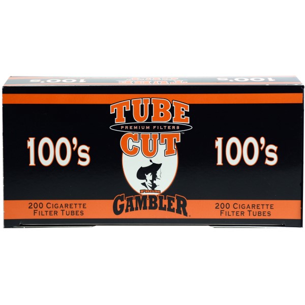 Gambler tubes 200 ct. TUBE CUT Regular 100mm