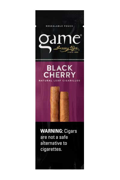 Garcia y Vega Game Foil Pouch Cigarillos - Black Cherry