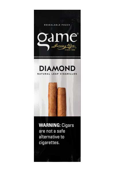 Garcia y Vega Game Foil Pouch Cigarillos - Diamond