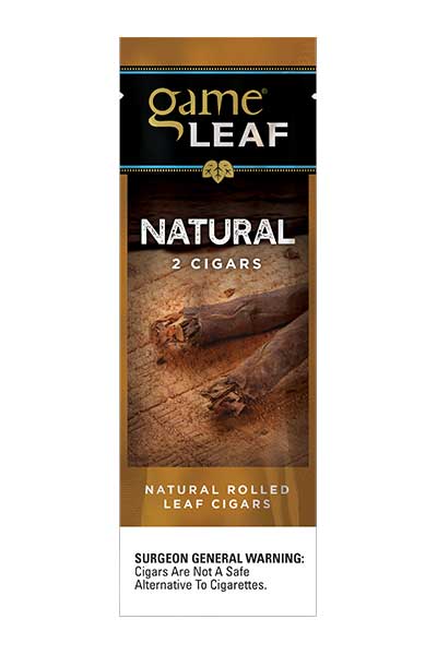 Garcia y Vega Game Leaf Foil Pouch Cigars - Natural