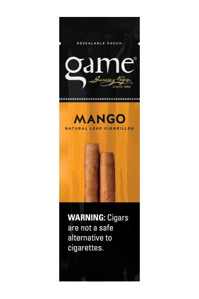 Garcia y Vega Game Foil Pouch Cigarillos - Mango