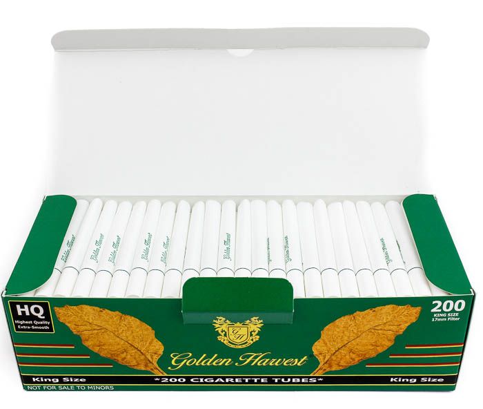 Golden Harvest tubes 200 ct. Green King