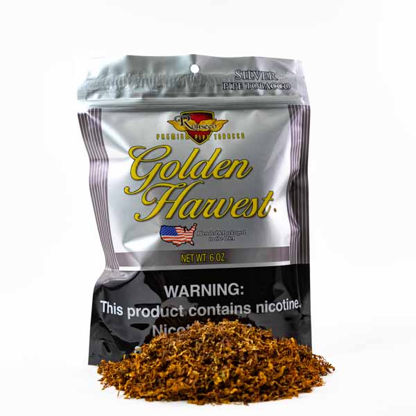 Golden Harvest Pipe Tobacco 6 oz - Silver