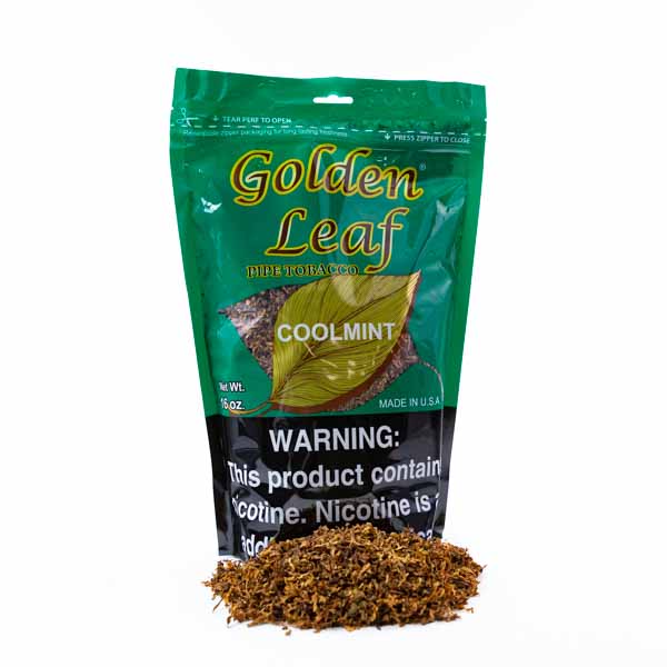 Golden Leaf Pipe Tobacco 1 lb (16oz) - Cool Mint