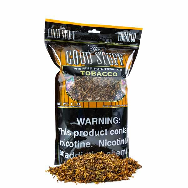 Good Stuff Pipe Tobacco 1 lb (16oz) - Natural