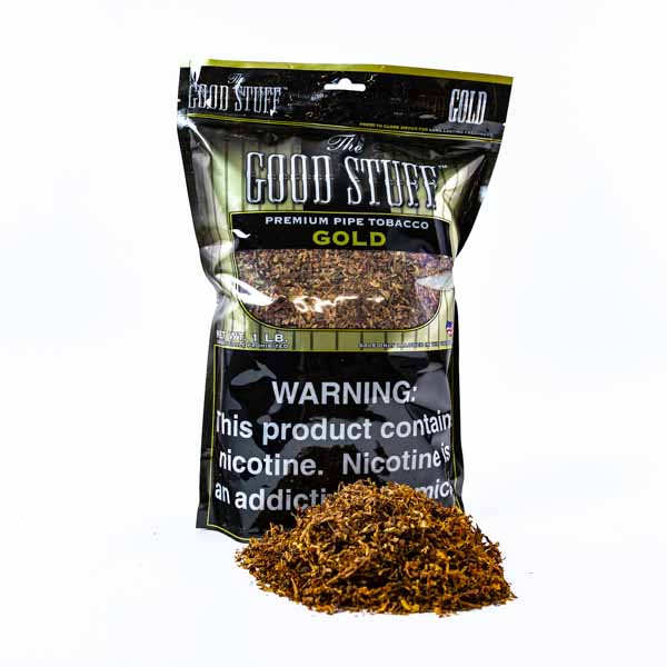 Good Stuff Pipe Tobacco 1 lb (16oz) - Gold